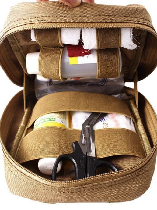 Diplomat Outdoor Medical Bag Travel First Aid Kit Nylon Waterproof Molle Attachment Bag Storage Bag Tactical Bag