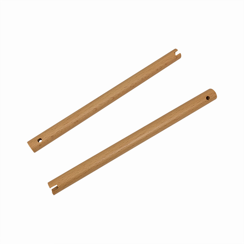 Beech Round Fan Ancient Fan Handle Accessories Suzhou Embroidery Cheongsam Long Handle Tassel Round Fan Kidsren's Summer Dance Fan Handle