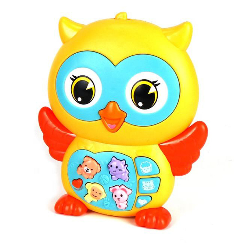 Owl Digital Keyboard Kidsren's Music Piano Toy Multi-mode Music Light Toy Amazon Hot Sale