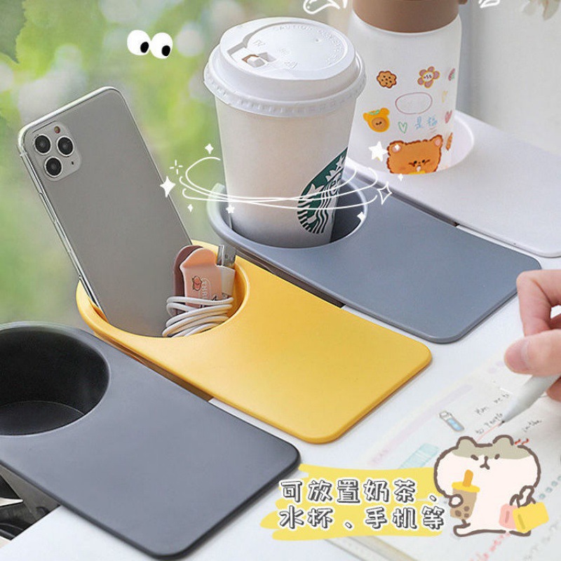 Table Side Cup Clip Office Desktop Tools Computer Desk Fixed Cup Holder Cup Desk Storage Cup Holder