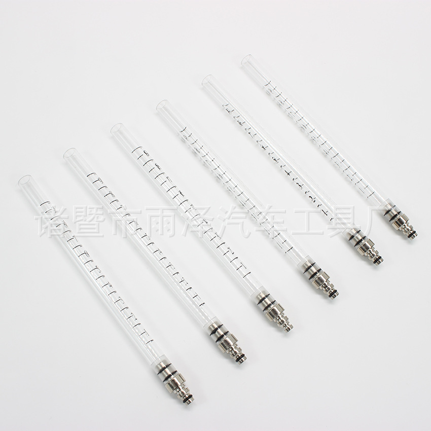 Diesel Fuel Injector Flow Meter Tool Auto Repair Common Rail System Oil Return Measuring Instrument Fuel Flow Test Set Universal