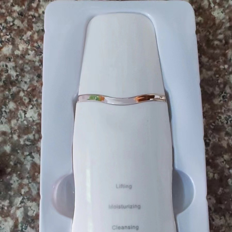 Cross-border Ultrasonic Atomization Household Beauty Instrument Pore Deep Cleaning Blackhead Shovel Electric Face Shovel