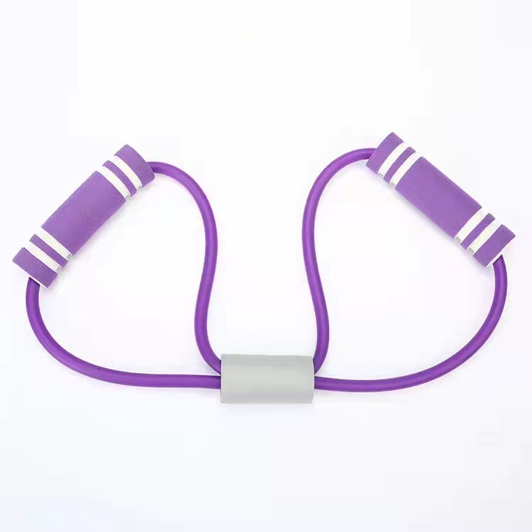 8-character tension device women's back exercise stretch elastic belt yoga stretch chest protection 8-character open shoulder beautiful back tension rope