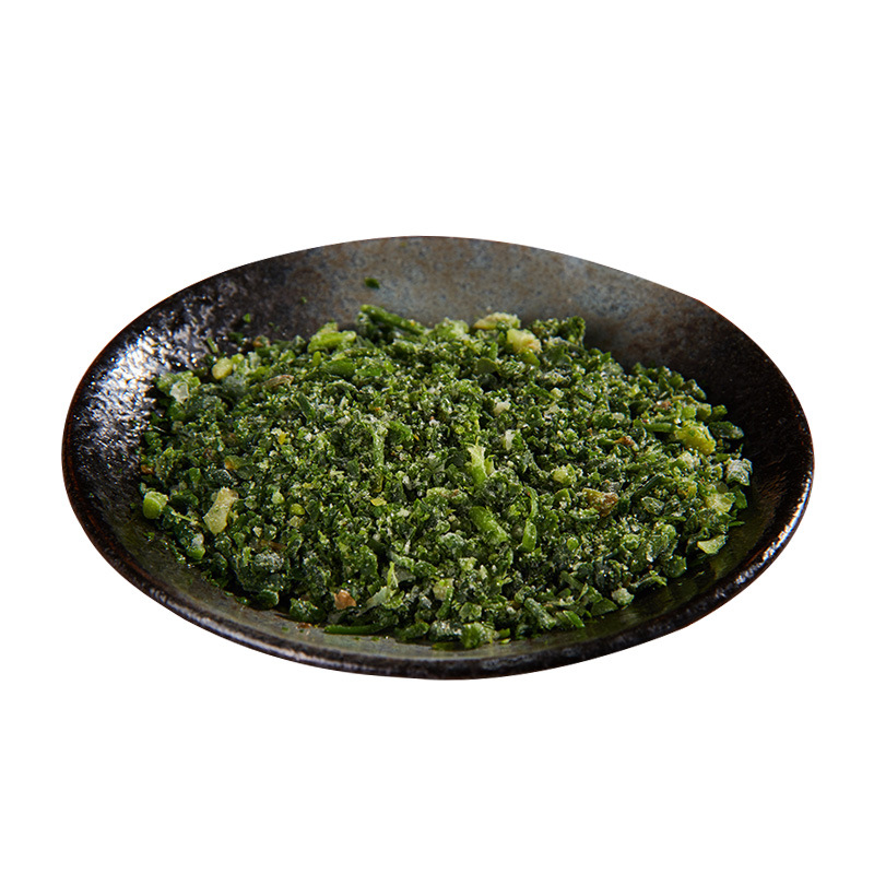 1kg Frozen Shepherd's Purse Fresh Quick-Frozen Wild Vegetable Shepherd's Purse Stuffing Wonton Dumpling Stuffing Shepherd's Purse Ingredients Frozen Shepherd's Purse