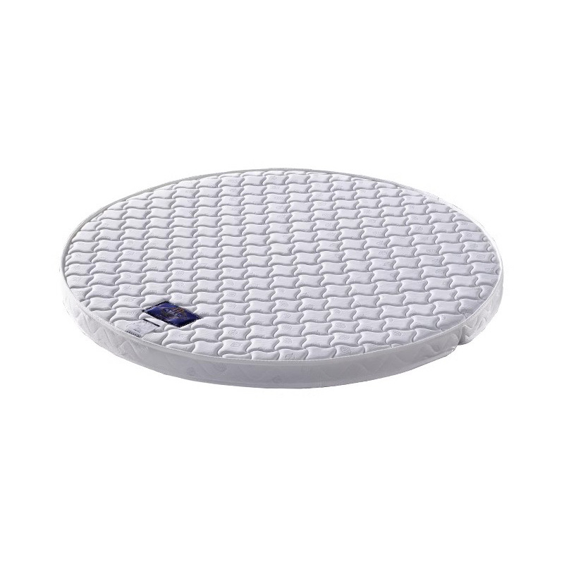 2 M round bed soft and hard latex palm mat coconut palm round mattress spine Palm foldable round simple mattress