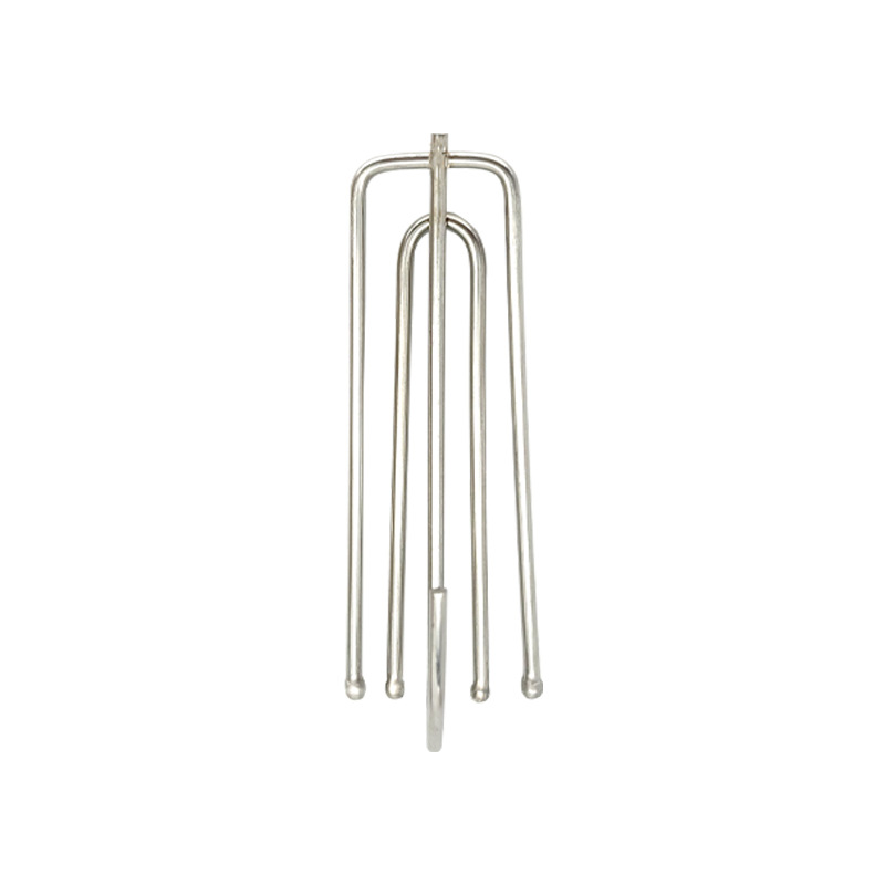 AA curtain four claw hook hook curtain wear hook cloth with hook stainless steel plating curtain accessories in stock