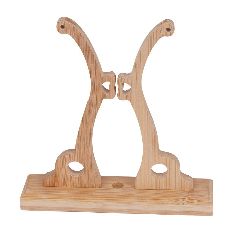 Bamboo Fan Rack Group Fan Rack Fan Rack Fan Holder Dried Flower Fan Silk Fan Paint Fan Antique Display Base Ornaments Decoration