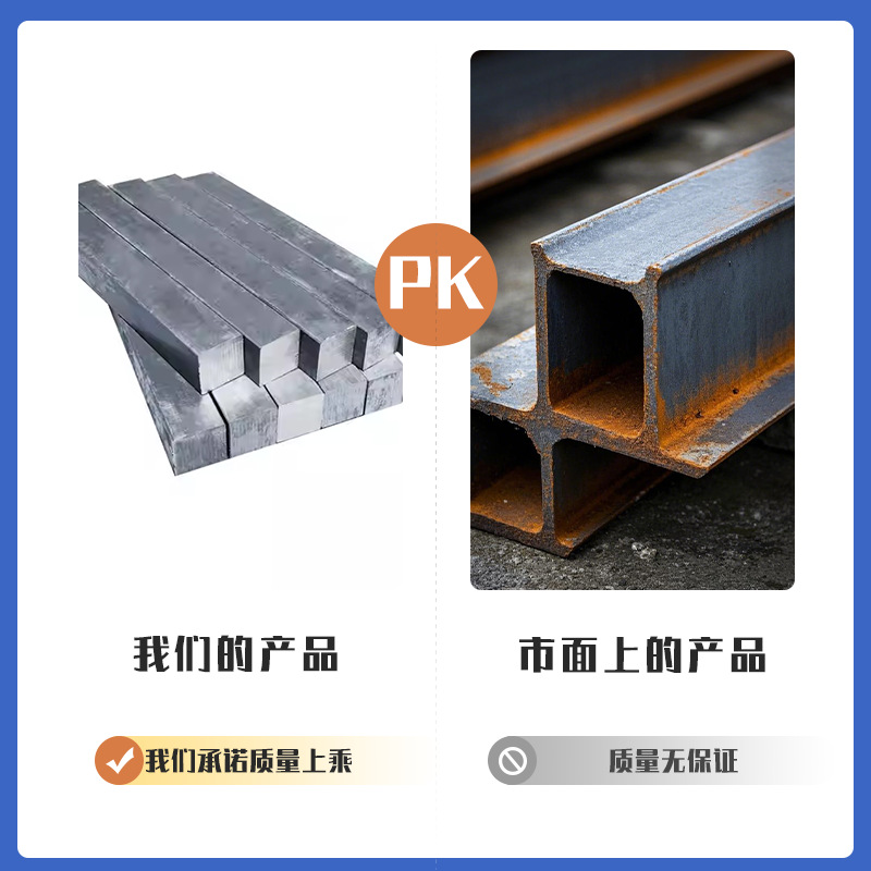 Stainless Steel Square Steel Factory Direct Sales Bridge Pre-Embedded Galvanized Water-Stop Steel Plate 300*3 Stainless Steel Copper Water-Stop