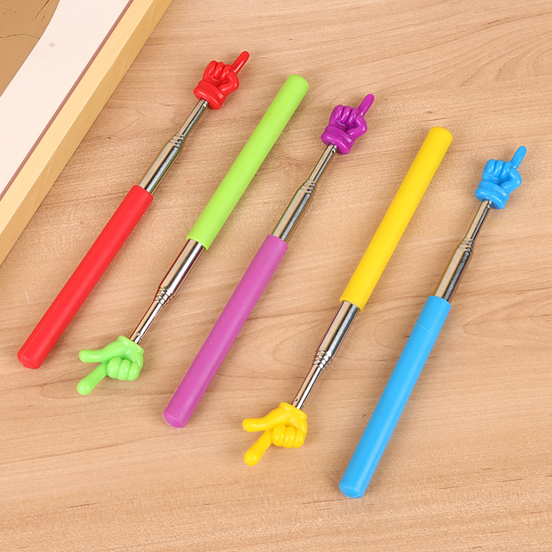 Retractable finger stick children's reading reading retractable finger reading stick finger retractable finger stick school teaching tools