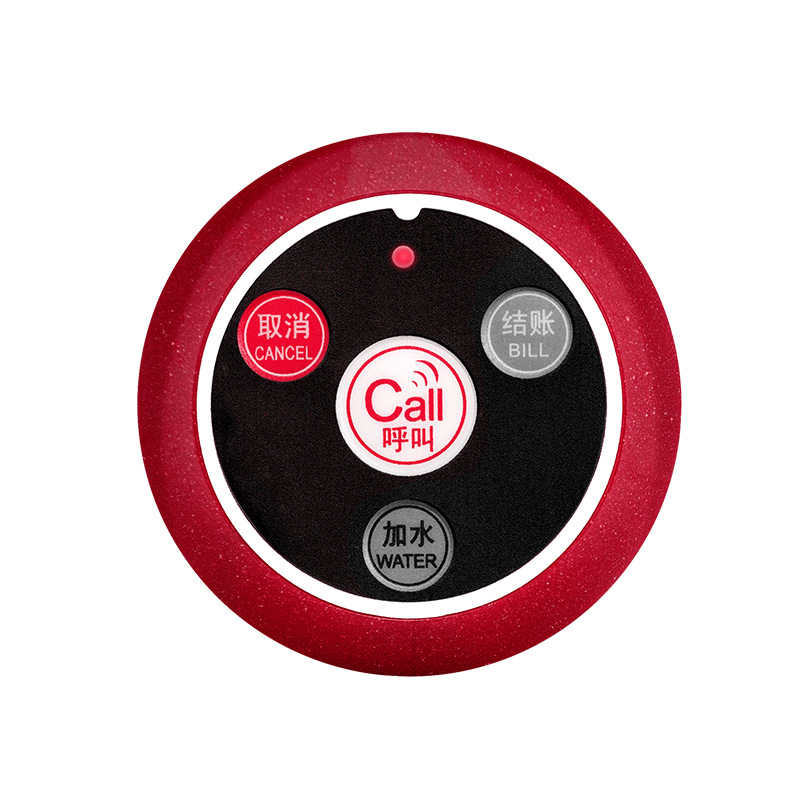 Wireless pager ring bell extension restaurant teahouse bar beauty salon service bell bank counter bell hospital call