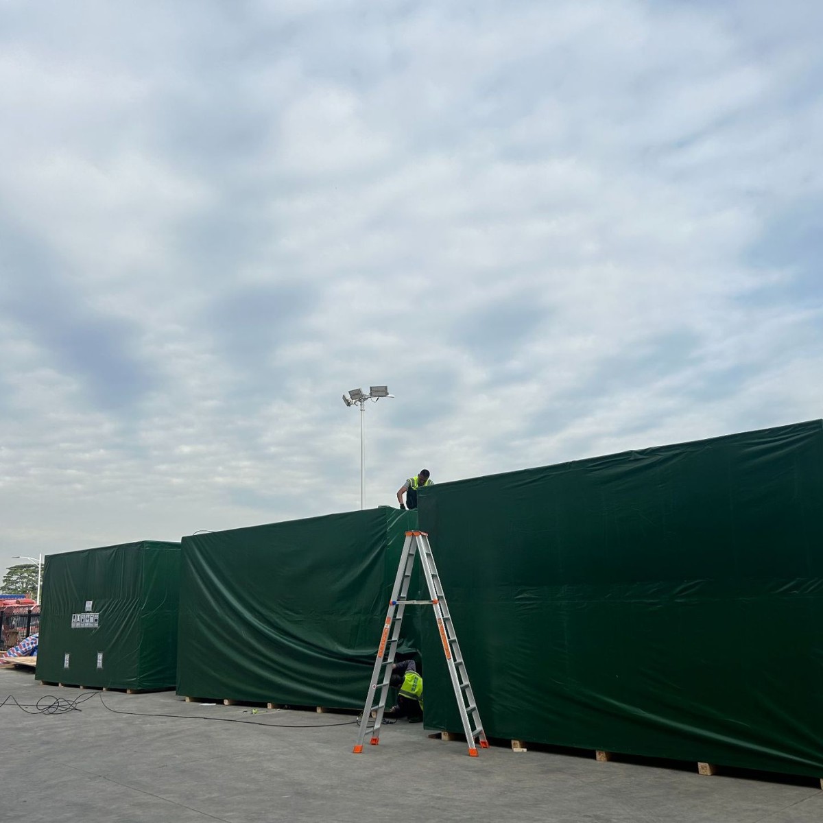 Zhongshan Large Equipment Wooden Crate Packaging Turnover Plywood Cross-Border Export Fumigation-Free Wooden Crate Logistics Transportation Wooden Crate