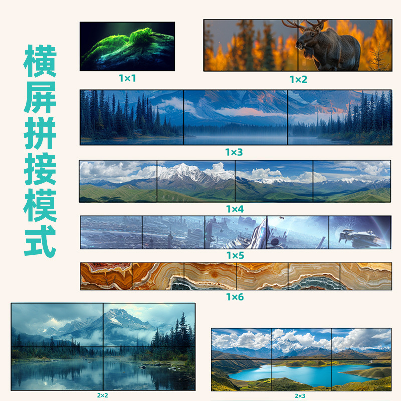 Xp05 Splicer 4K Player Smart Screen Projection High-Definition Multi-Function High-Definition Image Quality Wireless