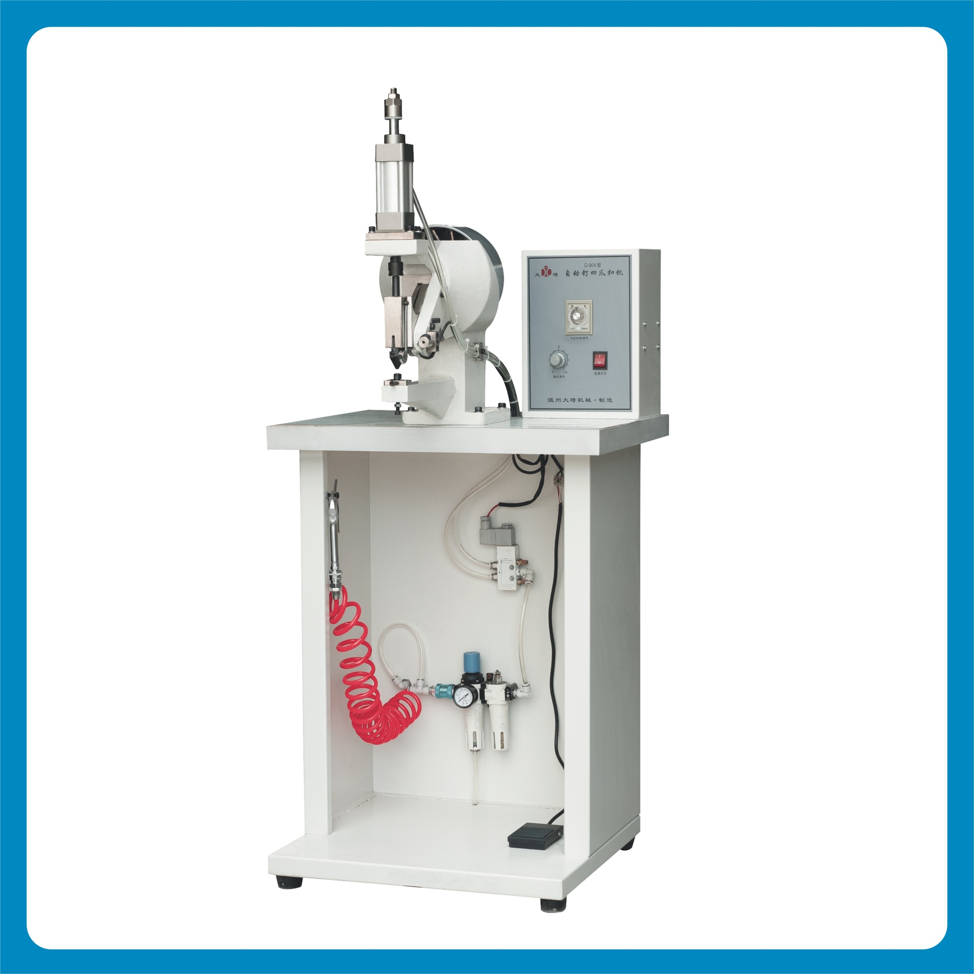 Automatic Four Claw Buckle Machine Claw Nail Machine Pneumatic Claw Nail Machine Wholesale Four Claw Nailing Machine Factory