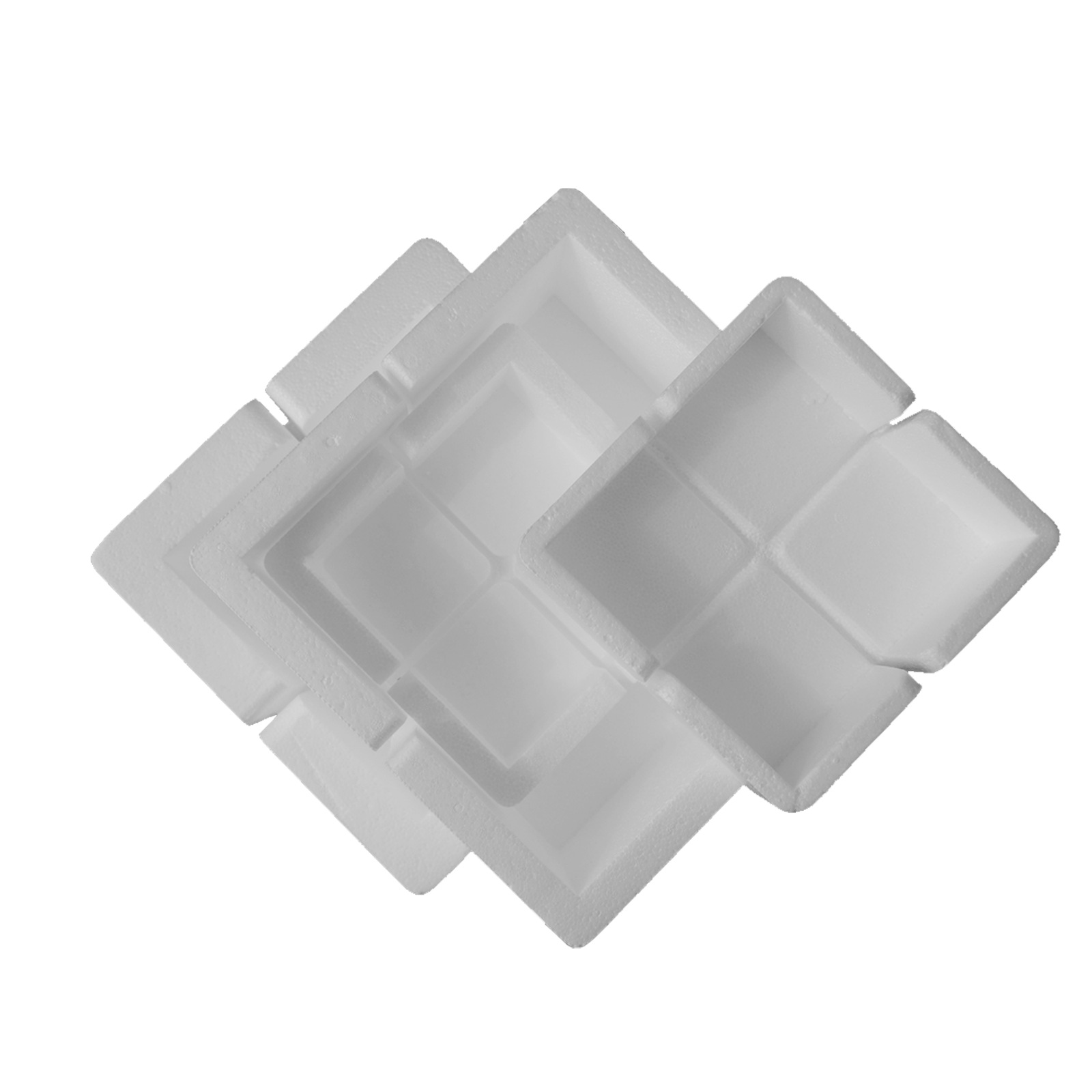 Manufacturers in stock EPS molded foam corner protector hardened high-density three-sided right-angle foam corner cover edge corner pad