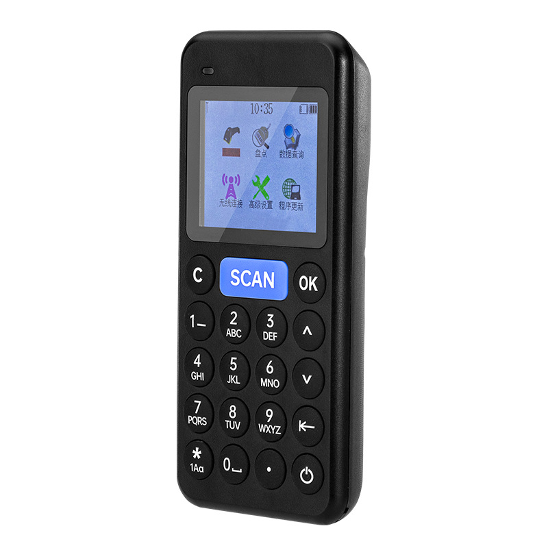Inventory Machine Wireless Handheld Barcode Machine Barcode Collection Express Scanning Gun Storage Entry and Exit Data Collector