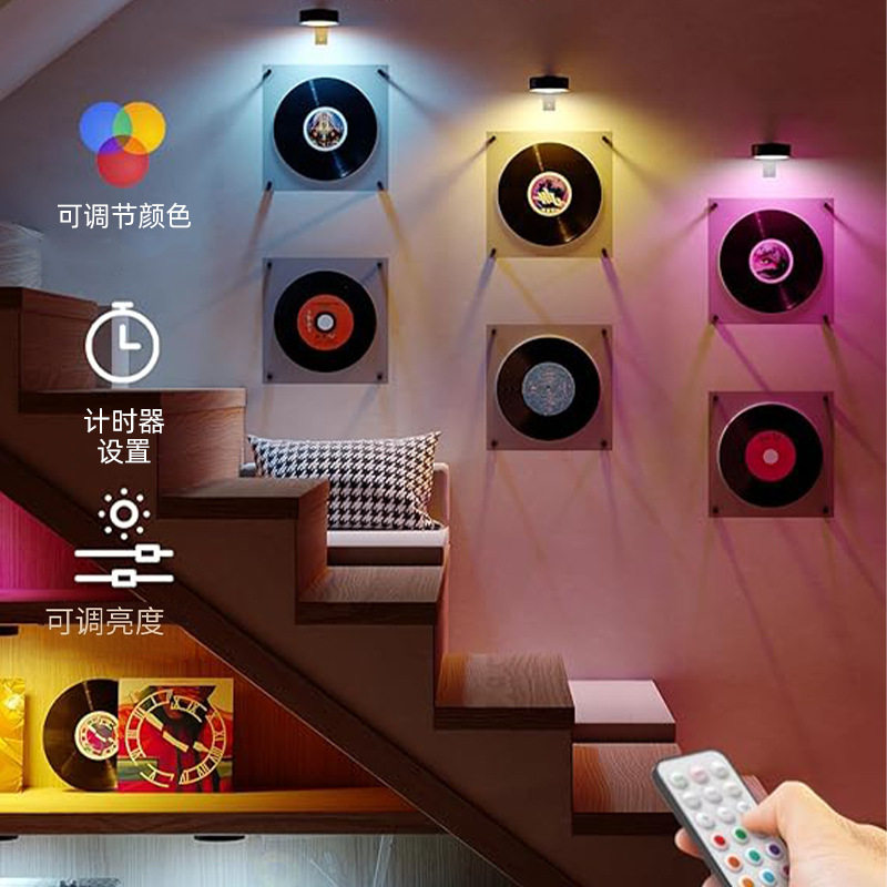 Led Art Display Light Powered Magnetic Painting Light with Remote Control Wireless for Home Wall Decoration