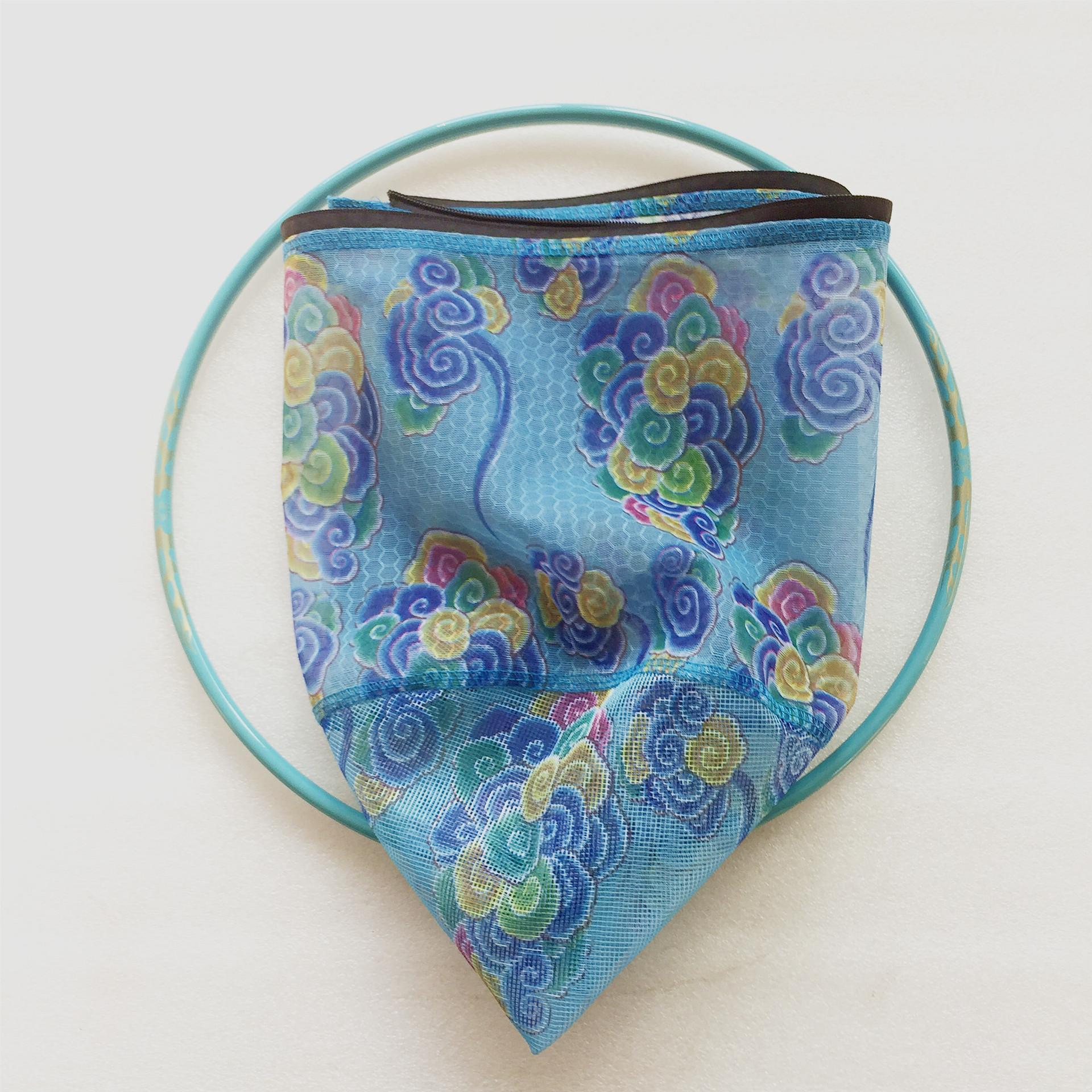 Aluminum alloy net head 35cm40cm fishing net head replaceable net head fishing gear fishing supplies