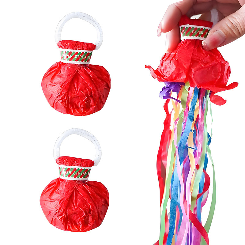 Hand-throwing ribbons wedding wedding celebration party decoration birthday atmosphere props spider silk flower atmosphere