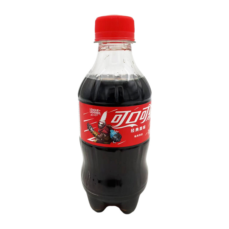 Coca-Cola Sugary Coke 300mlx12 Bottled Classic Delicious Mini Small Bottle Carbonated Drink Soda