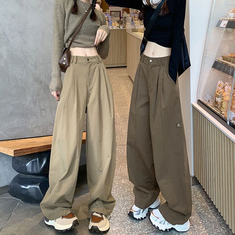 Американские комбинезоны для женщин, весна-лето 2025, новые брюки с высокой талией