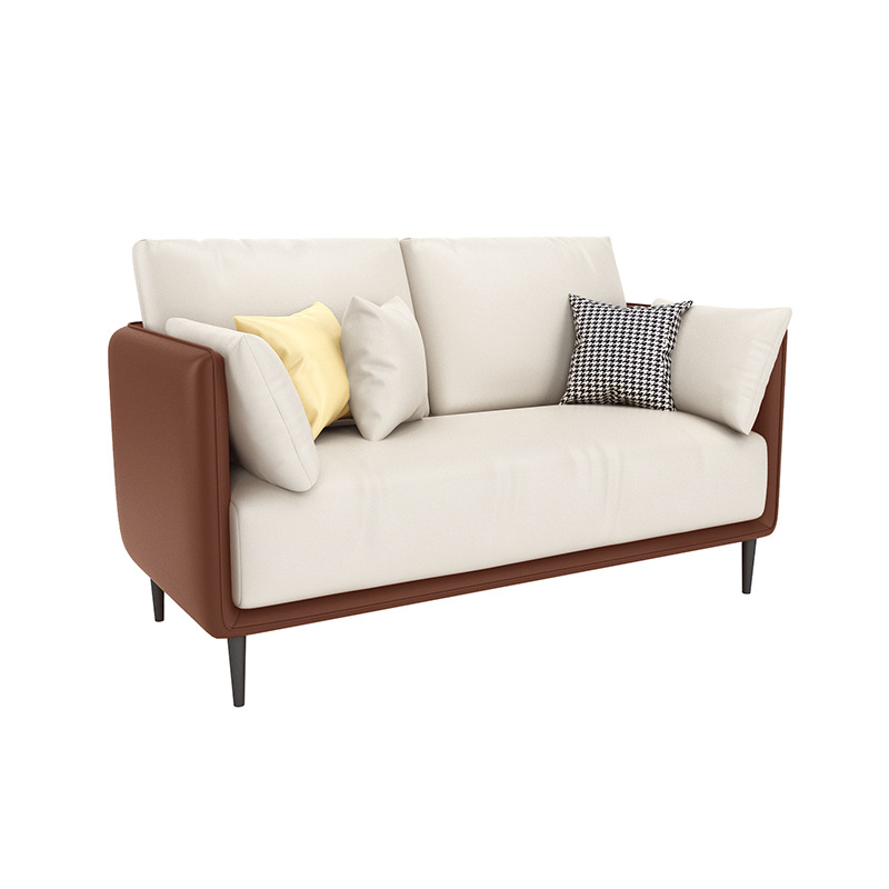 Leisure Milk Tea Shop Coffee Shop Card Seat Table and Chair Combination Simple Western Restaurant Dessert Beauty Salon Negotiation Reception Sofa