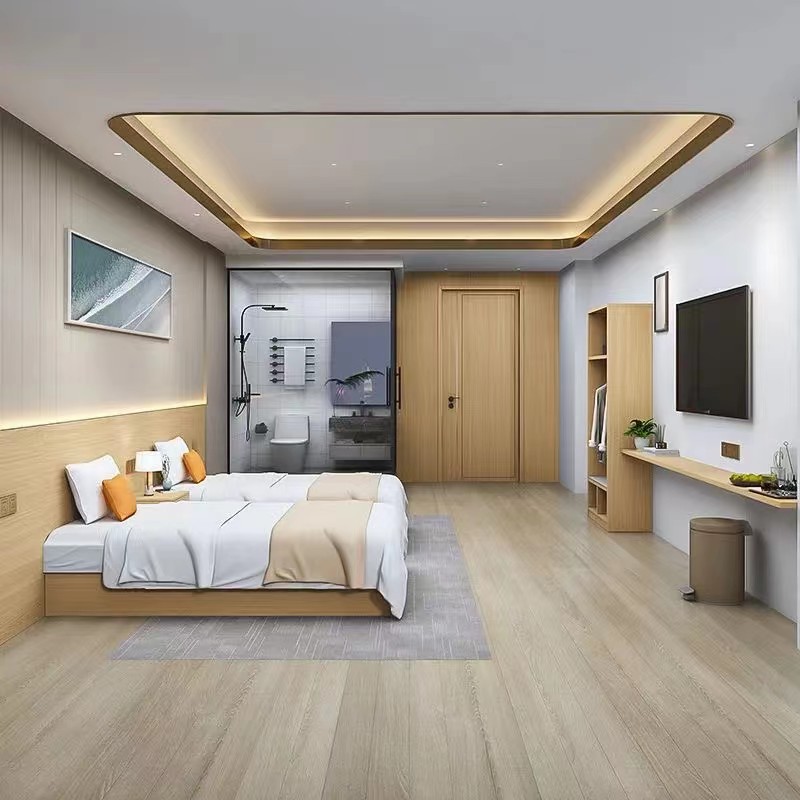 Hotel Hotel Furniture Hotel Standard Room Full Set Homestay Apartment Double Bed Rental Room Simple Special Combination