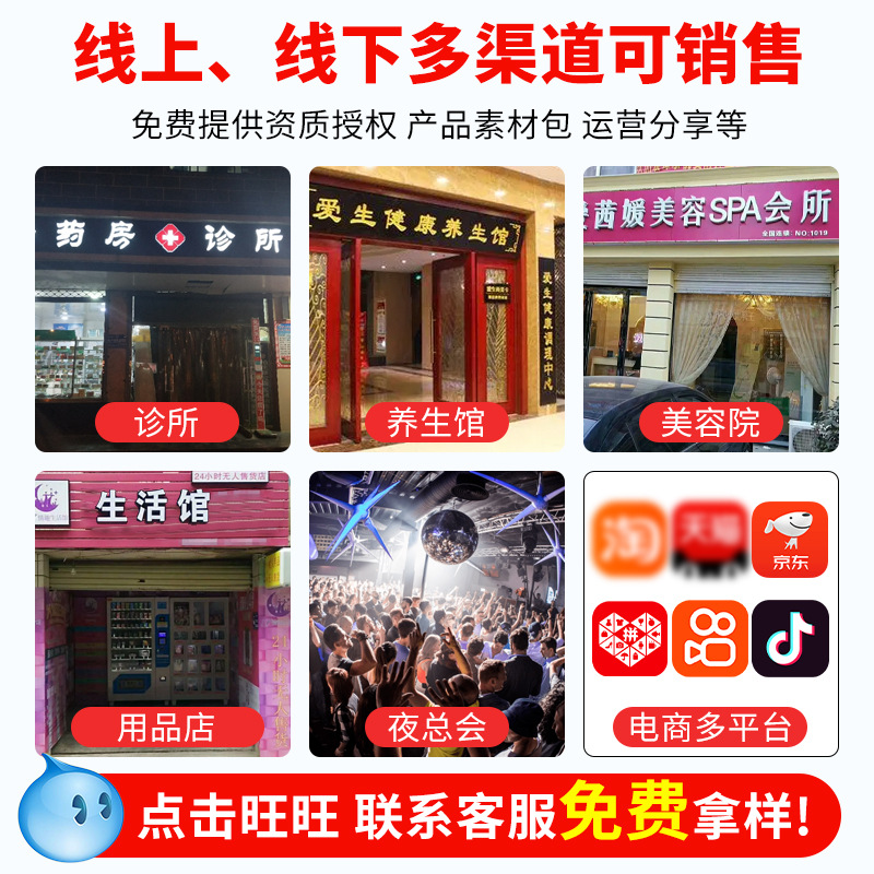 Source Manufacturer Processing Direct Sales Men's Spray Custom Processing Supplies Men's External Spray Private Parts Dropshipping