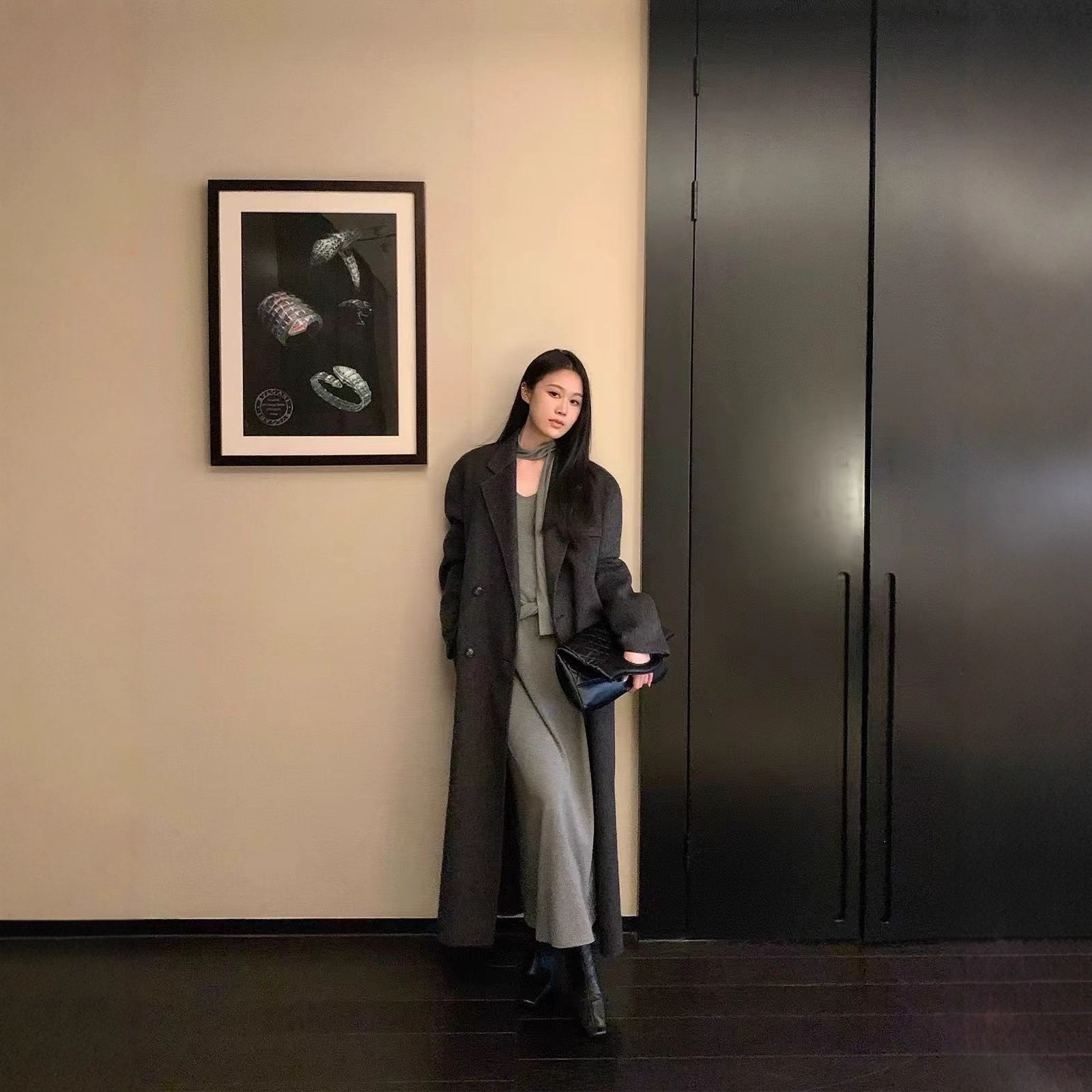 1124-161 Merchant's Coat [80% Wool, 10% Camel Hair, 10% Tencel]