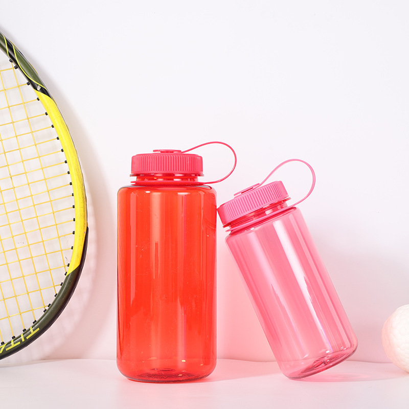 Cross-Border New Space Cup 32oz Plastic Water Cup with Good Looks and Fall-Resistant Outdoor Sports Water Bottle with Large Mouth Cup with Logo Printed