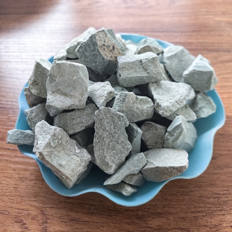 Zeolite Granules Factory Direct Water Treatment Aquaculture Constructed Wetland Fleshy Green Zeolite for Potted Plant