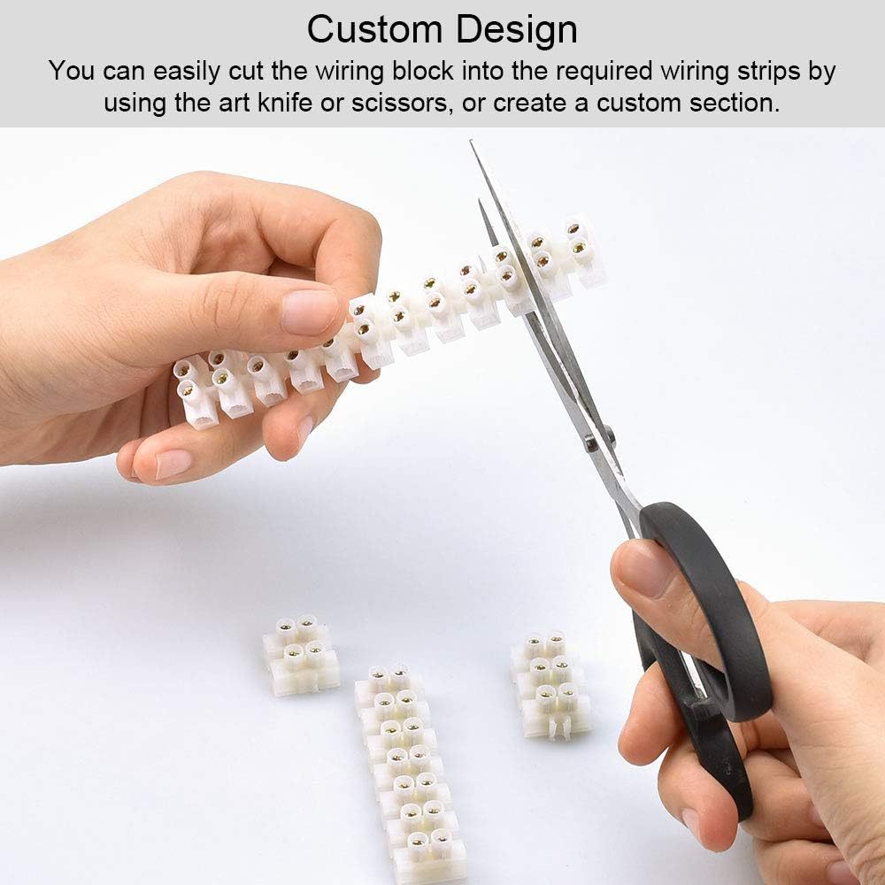 Tancuder 10 Pieces Lustre Clamps Transparent Lustreclamps