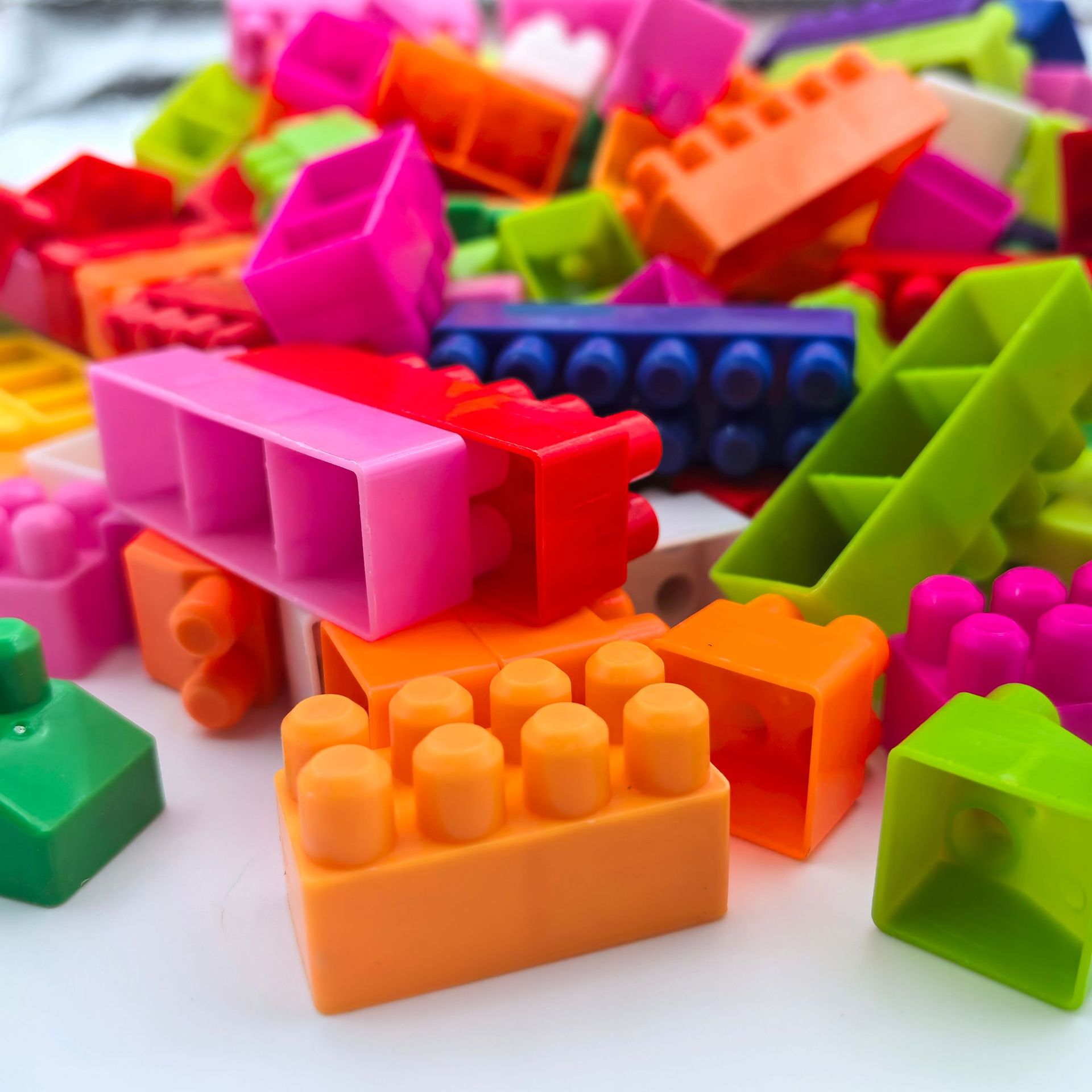 Children's Pipe Building Blocks Toys Large Particles Baogao Assembled Kindergarten Early Education Educational Variables Assembled Toys Wholesale