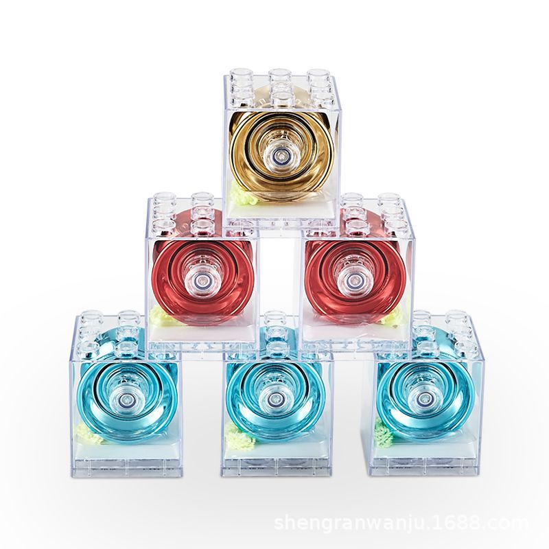 Детский йо-йо металлический строительный блок коробка йо-йо йо-йо шарик новичок входной 5-12 лет игрушки для мальчиков и девочек