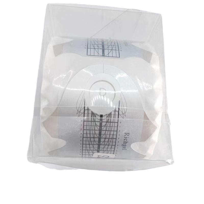 Manicure Tools and Supplies Butterfly 300-Shaped Paper Tray Phototherapy Nail Crystal Extension Nail Paper Drag Good Sticky Aluminum Platinum 20