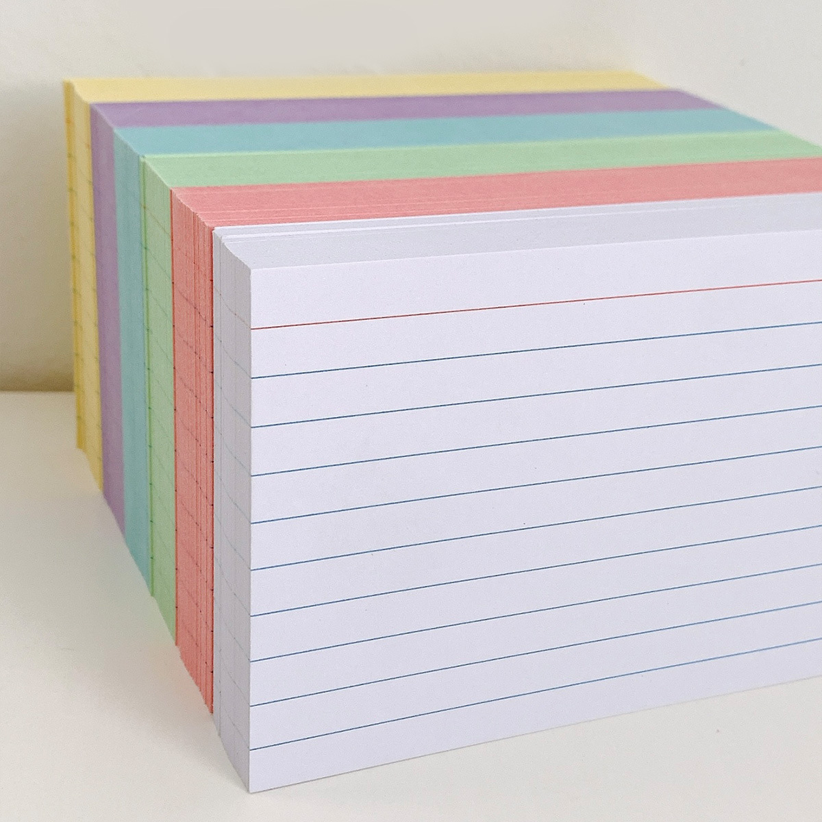 Американская индексная карточка, утолщенная 200г, горизонтальная записка, 3-дюймовый блокнот, книга для черновиков студентов