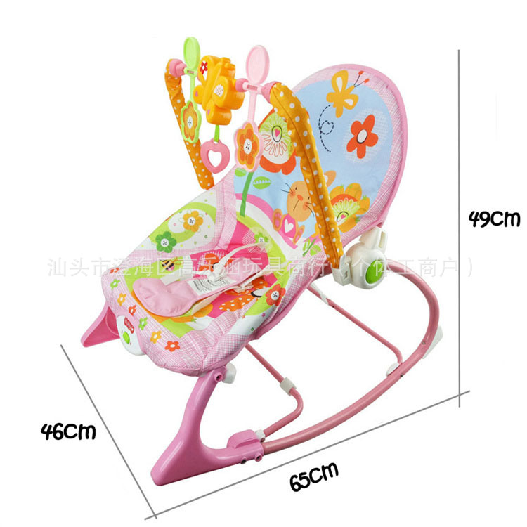 tiibaby Baby Rocking Chair Baby Sleep Soothing Chair Baby Vibrating Rocking Chair Cradle Factory Wholesale Direct Sales