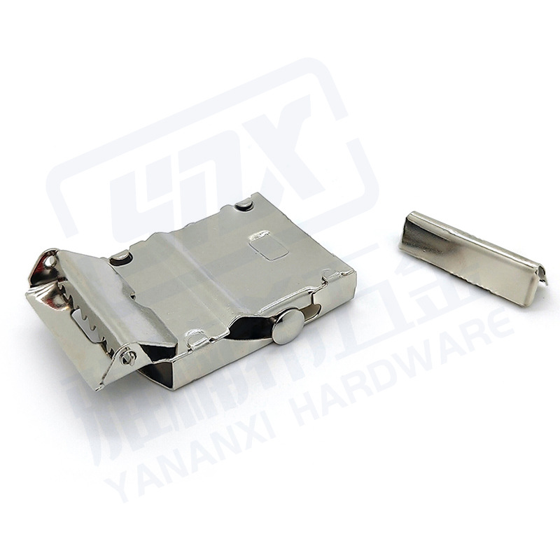 Manufacturers supply iron plating belt buckle 40mm roller smooth buckle hardware luggage accessories metal buckle