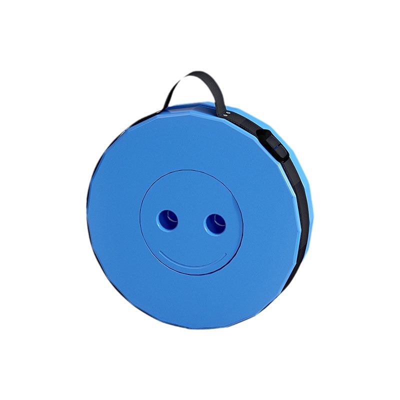 Outdoor Mountain Camping Portable Multi-Purpose Storage Telescopic Stool Household Plastic Folding Stool Adjustable Fishing Stool