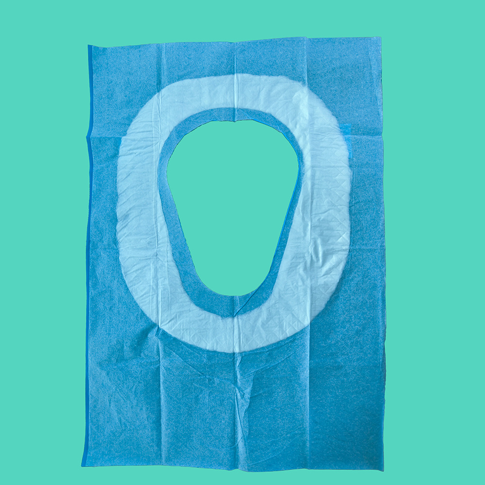 Manufacturer Wood Pulp Cotton Toilet Mat Machine Quilted Equipment Disposable Three-Layer with Independent Packaging Flexible