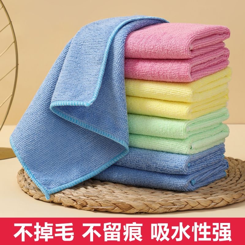 New oil-free dishcloth microfiber dishcloth non-oil-free dishwashing cloth