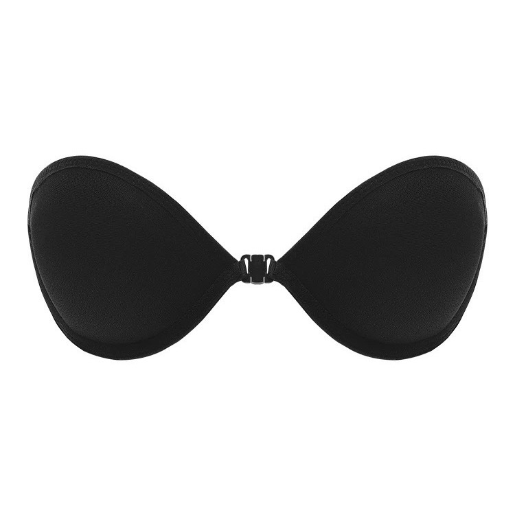 Sexy Japanese jackfruit wedding dress Latin dance front buckle strapless invisible underwear push up non-slip bra