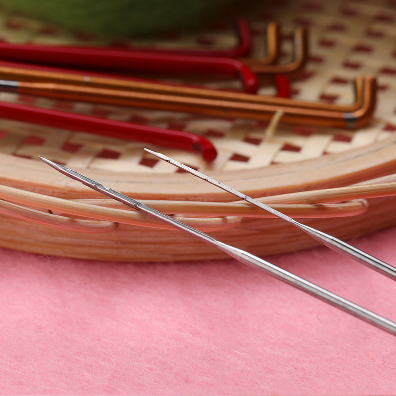 Cross-border New Products Wool Felt Poking Needle Non-woven Needle Wool Felt Needle Picking Needle Felt Poking Needle suit