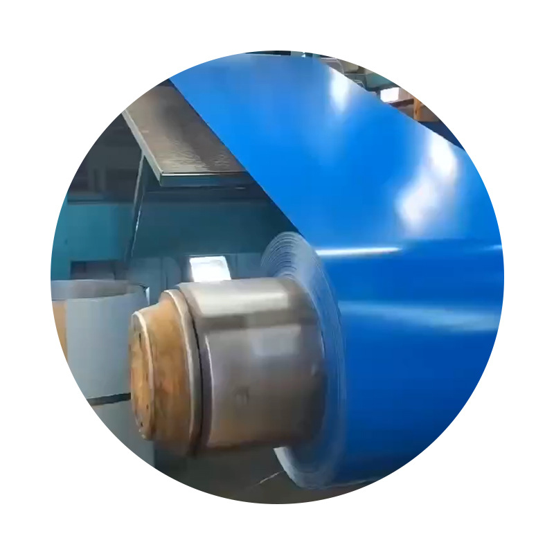 Wente Paint Color Steel Roll Boxing Color Coating Plate Color Steel Roll Sea Blue Color Coating Roll Color Steel Plate Available in Stock