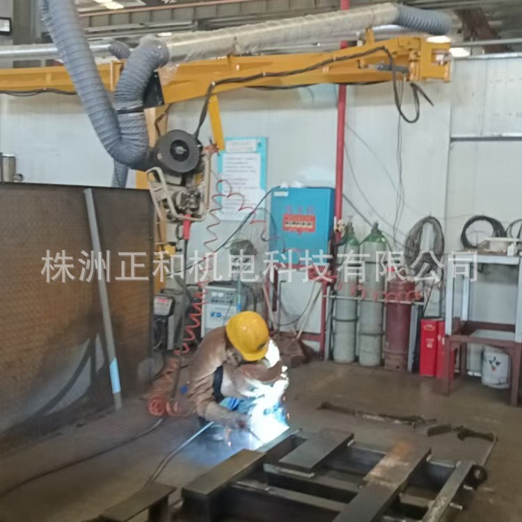 Electric Wire Feeder Cantilever Ddb250210 Pipe Vacuum Hood Support Frame Portable Integrated Rotating Welding Space