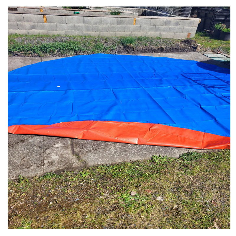 Cross-Border Pool Liner Mats Are Suitable for Round Above-Ground Pools, with Thickened Waterproof Fabric for Sun Protection and Thickening under the Pool