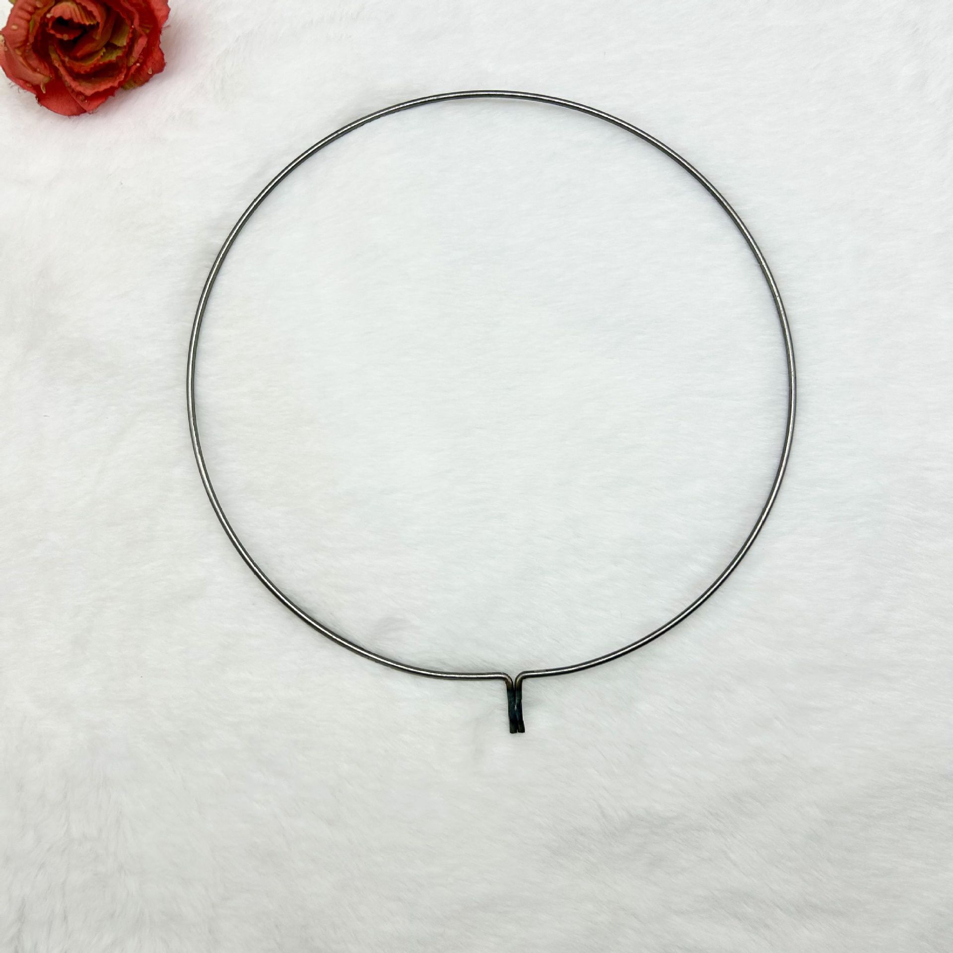 20 см круглая рамка для веера, проволочная петля, ручная работа, рамка для веера с цветами