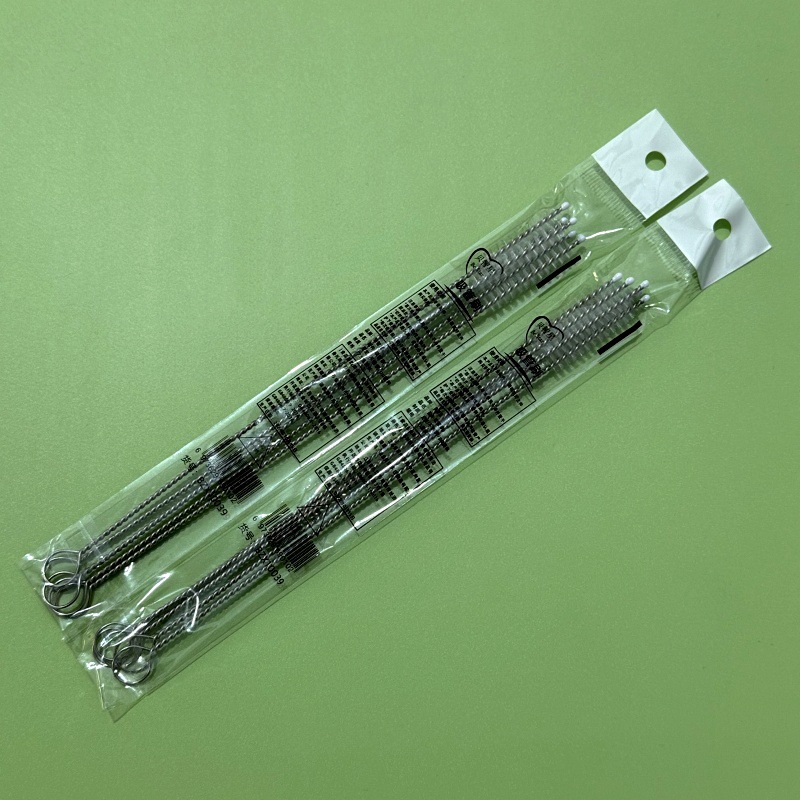 Baby Suction Tube Brush Nipple Brush Bottle Brush Baby Baby Cleaning Brush with Brush Head Children Cleaning Bottle Tube Brush