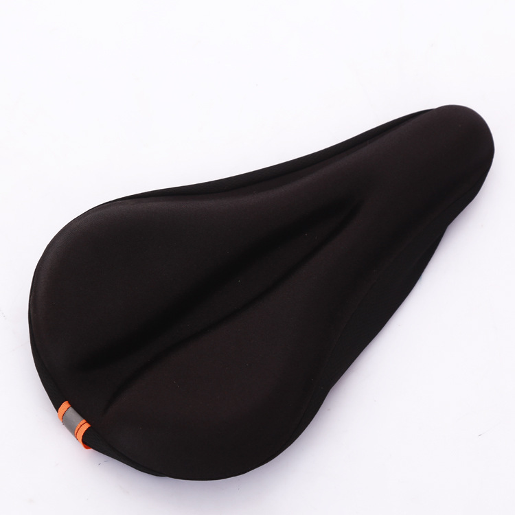 Comfortable Slow Rebound Comfortable 3D Silicone Cushion Mountain Bike Silicone Seat Cover Bicycle Cushion Cover Bicycle Equipment