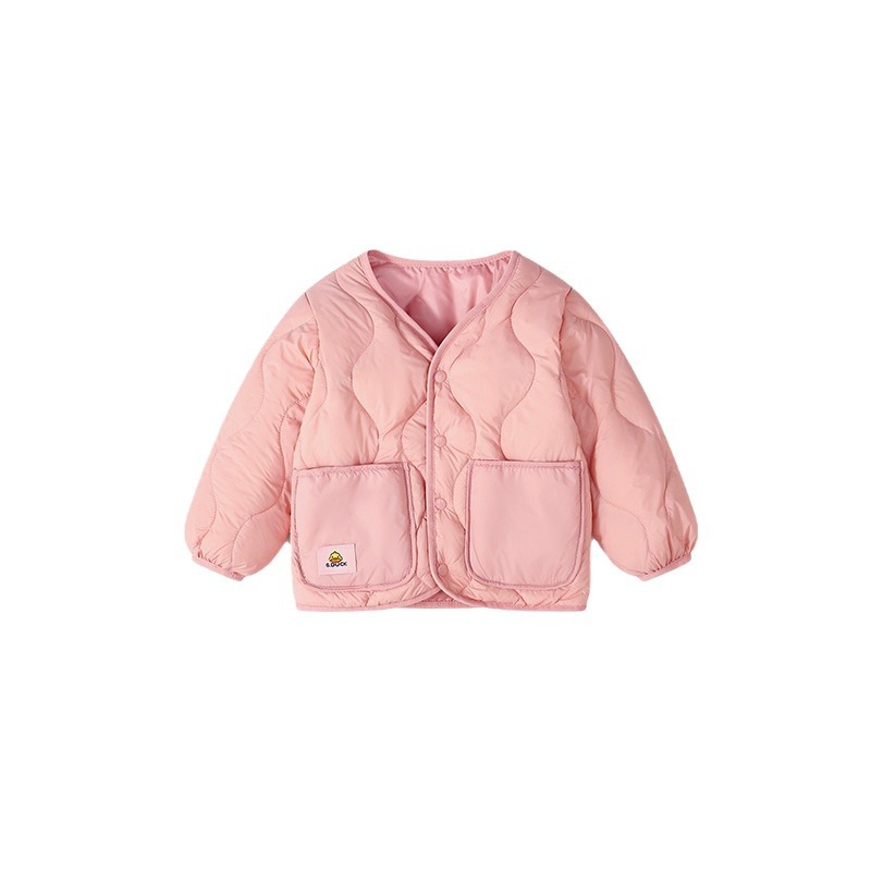 New Little Yellow Duck Children's Lightweight down Jacket Liner Baby Jacket Children's Warm Boys and Girls Autumn and Winter Authentic