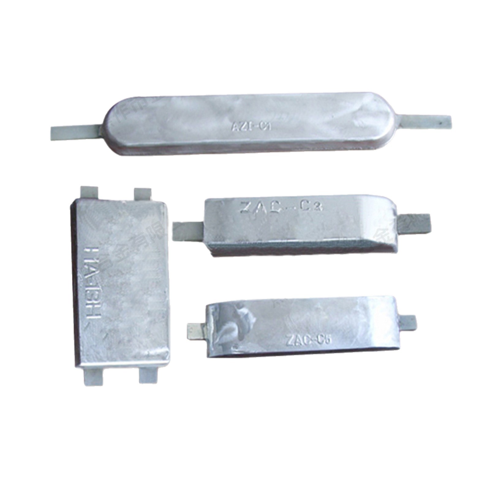 Marine Welding Zinc Blocks Can Be Made Upon Request for Underground Pipeline Sacrificial Anode Die-Cast Zinc Alloy with Complete Specifications